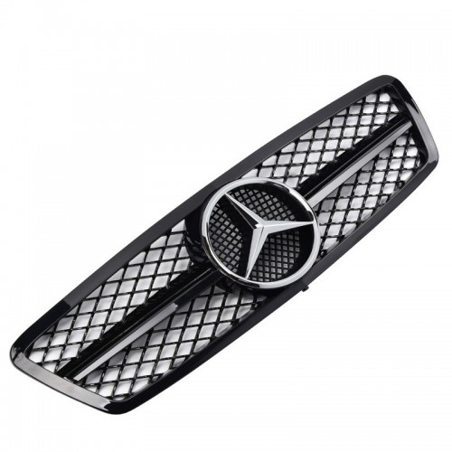 Εμπρόσθια μάσκα AMG look για Mercedes-Benz C-Class (W203, S203) Εμπρόσθια μάσκα AMG look για Mercedes-Benz C-Class (W203, S203)